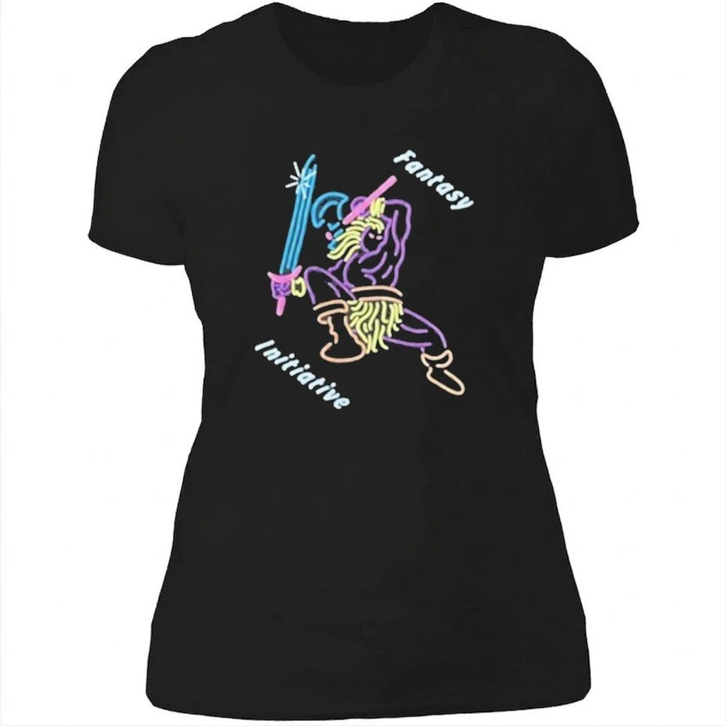 Fantasy Initiative Slash Puff Print Shirt