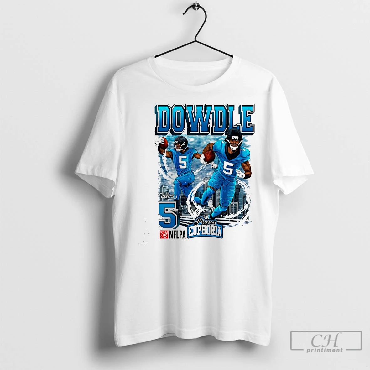 Classic Rico Dowdle 5 Carolina Panthers Football Running Back Comic