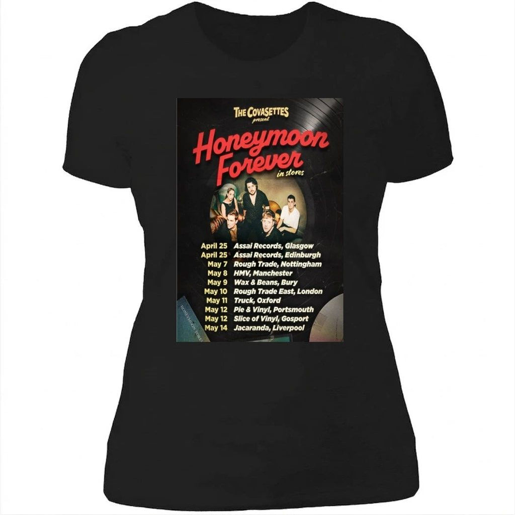 The Covasettes Honeymoon Forver 2026 Poster Shirt