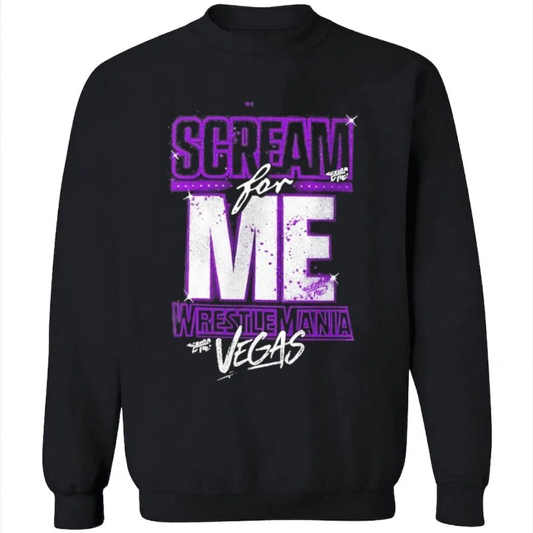 Paige Returns Scream Wrestlemania Vegas Shirt
