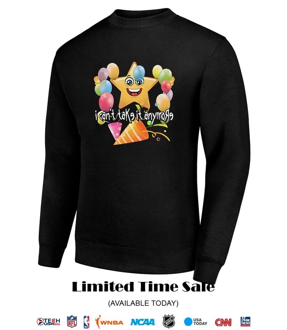 I can’t take it anymore star shirt