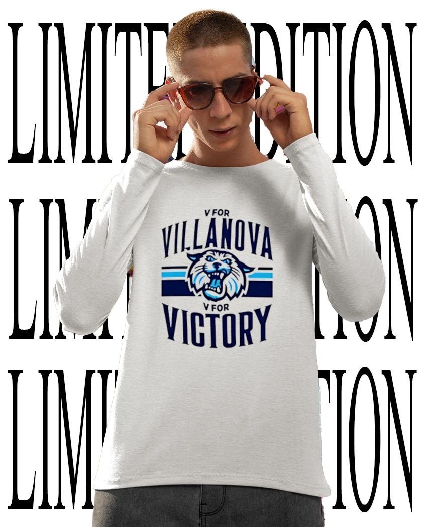 Villanova Wildcats V for Villanova V for Victory shirt