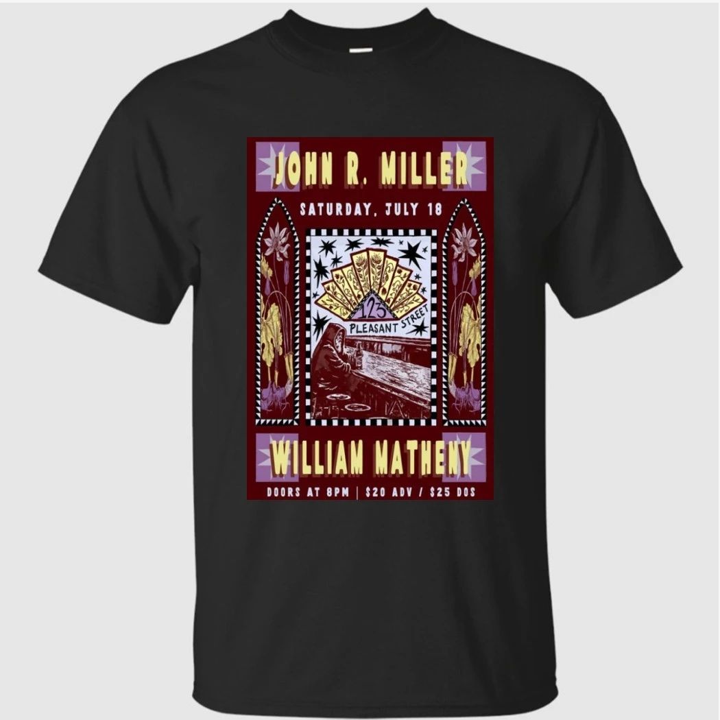 William Matheny July 18 2026 Morgantown, WV Concert Poster Shirt