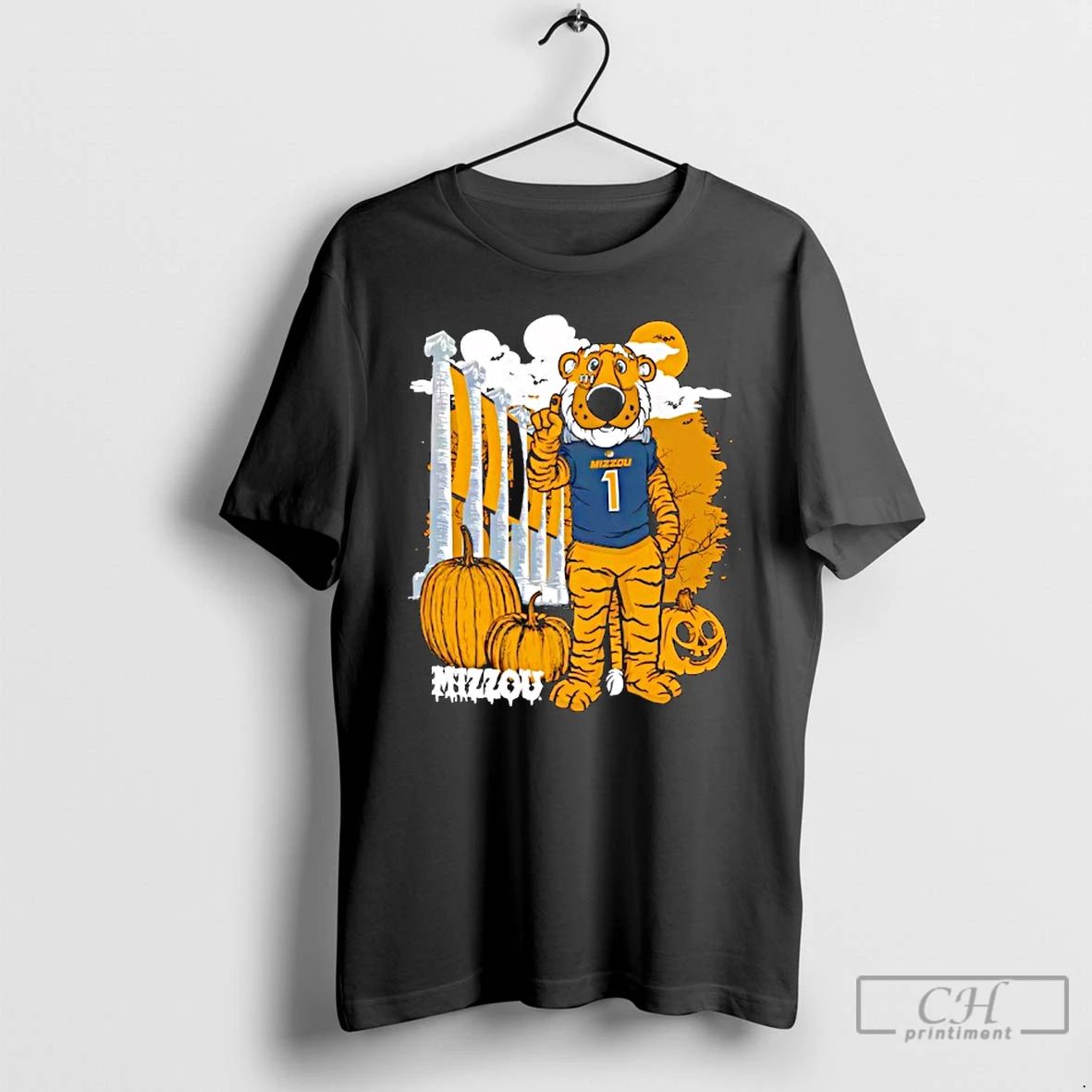 Classic Missouri Tigers Spooky Zou Truman The Tiger Halloween T Shirts