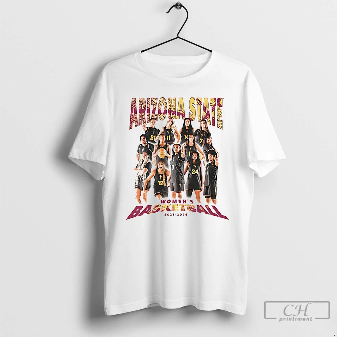 Classic Arizona State Womens Basketball 2025 2026 Team Collage