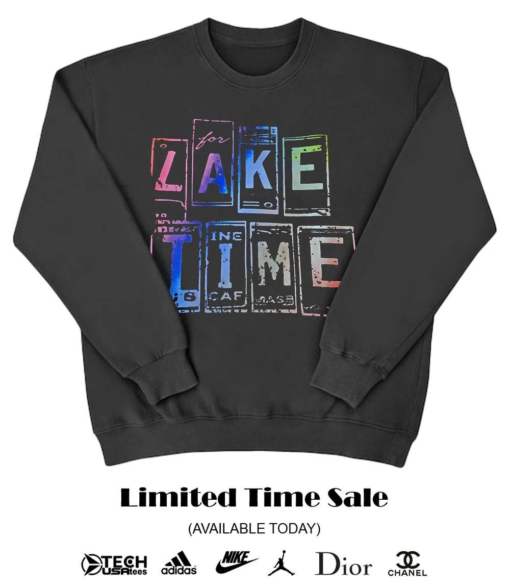 For Lake Time neon shirt