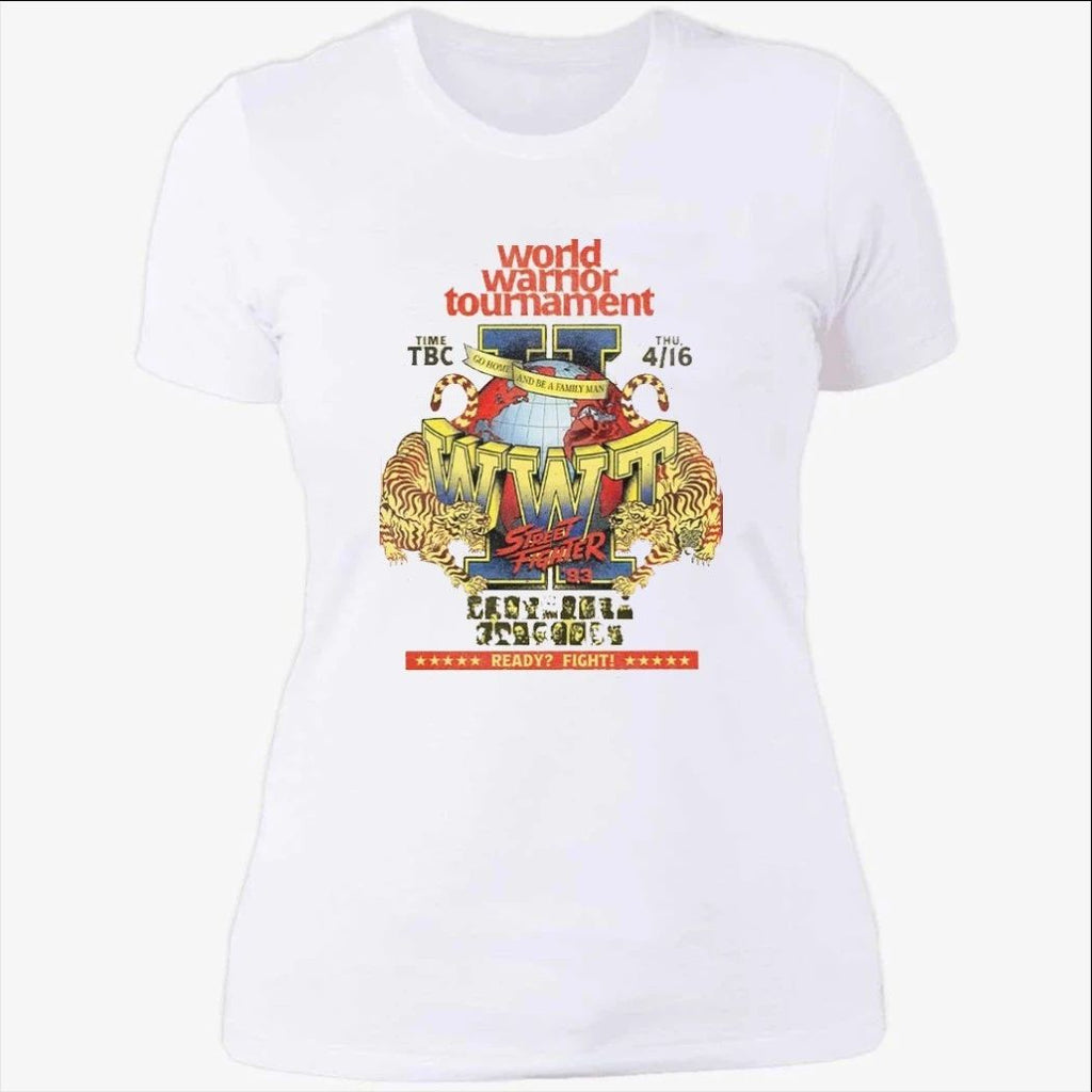 Street Fighter Movie World Warrior Tournament Flyer Shirt