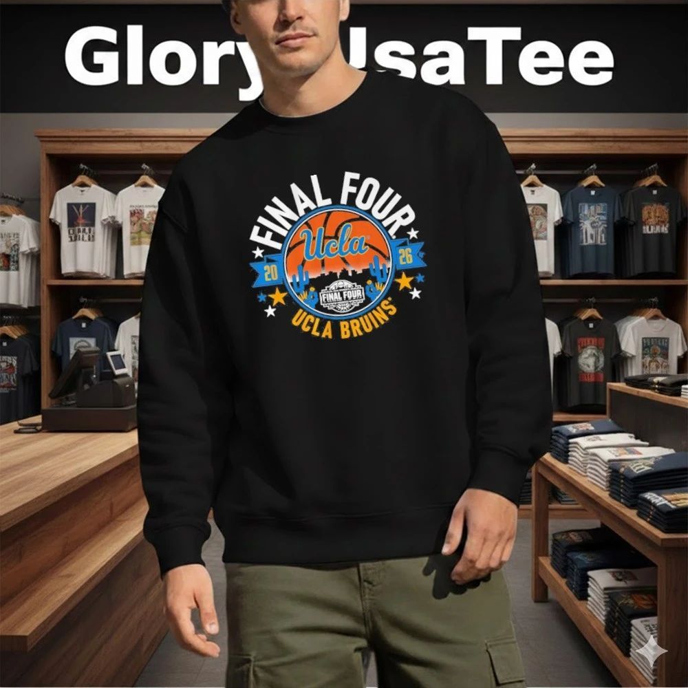 UCLA Bruins NCAA Women’s Basketball 2026 Final Four Shirt