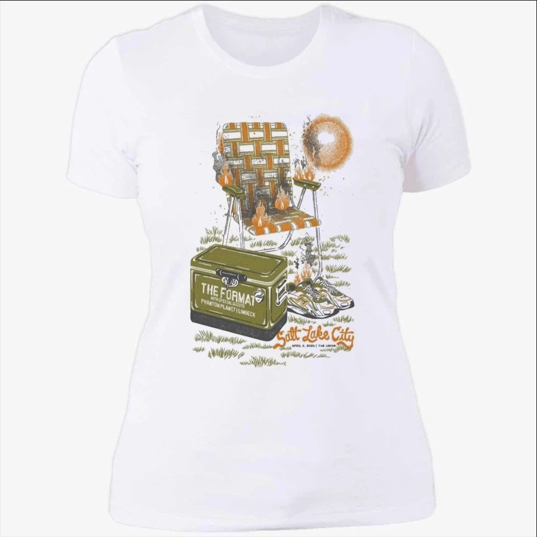 The Format April 11 2026 in Salt Lake City, Utah Concert Shirt