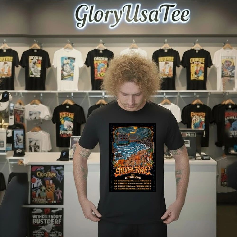 Signal Fire South America Spring 2026 Tour Poster Shirt