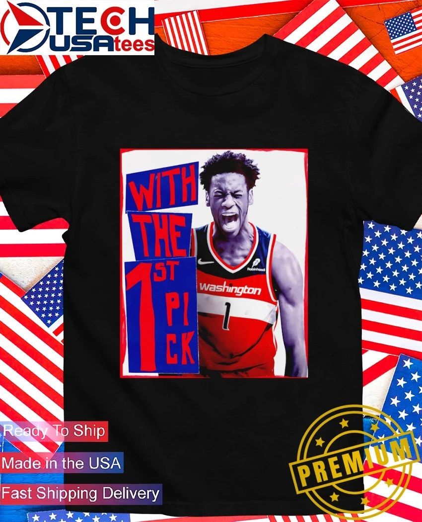 Washington Wizards AJ Dybantsa with the 1st pick shirt