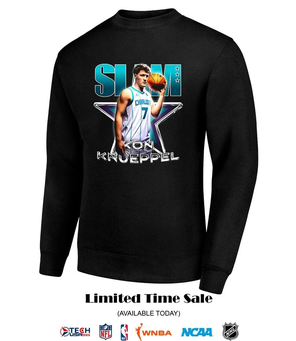 SLAM Kon Knueppel Charlotte Hornets shirt by slamgoods