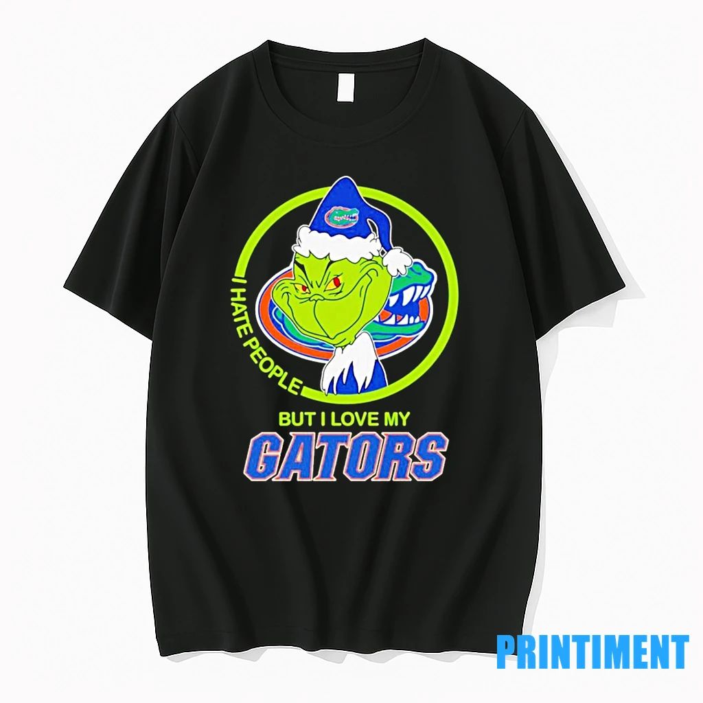 Grinch I Hate People But I Love My Florida Gators Tshirts Sweater