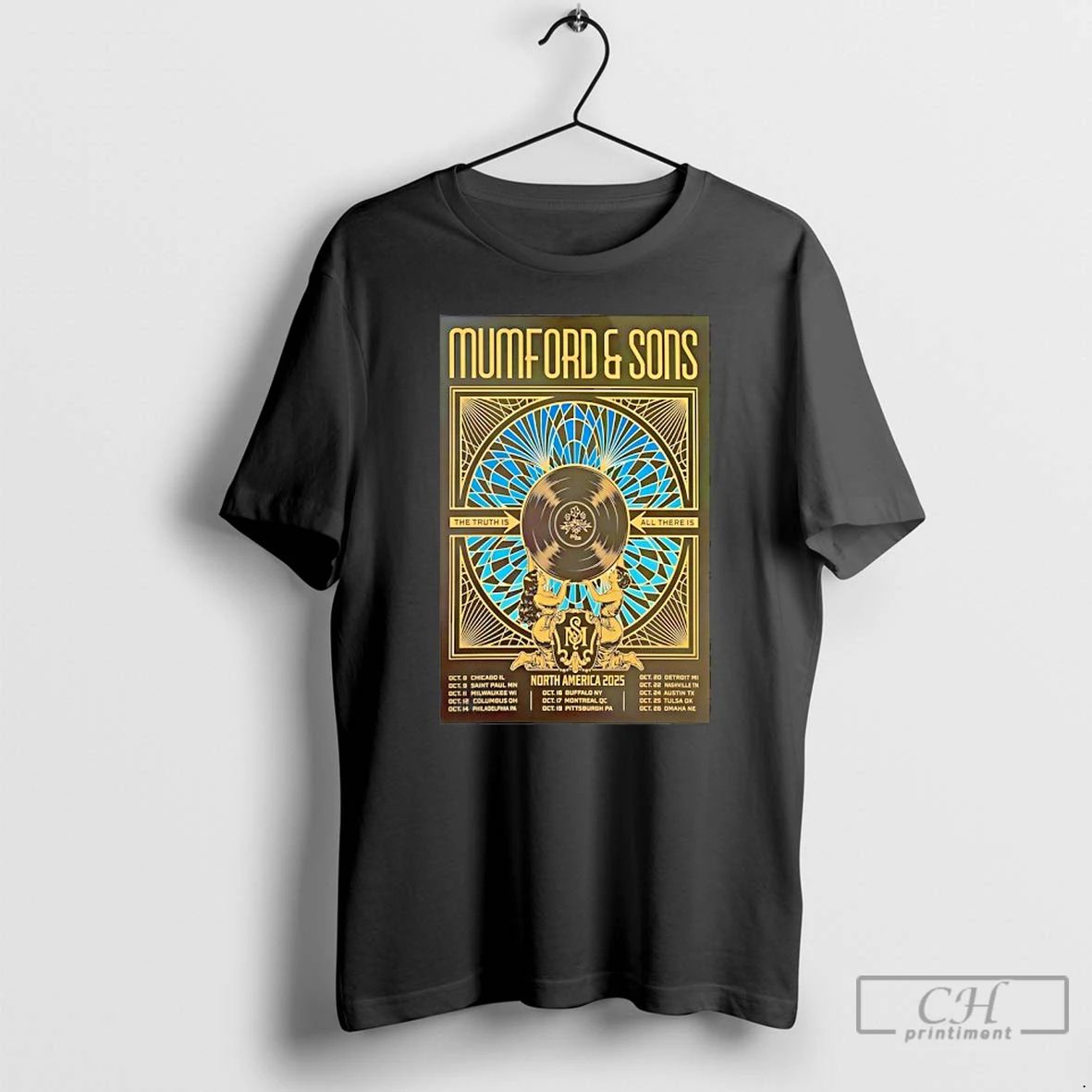 Classic Mumford And Sons North America 2025 T Shirts