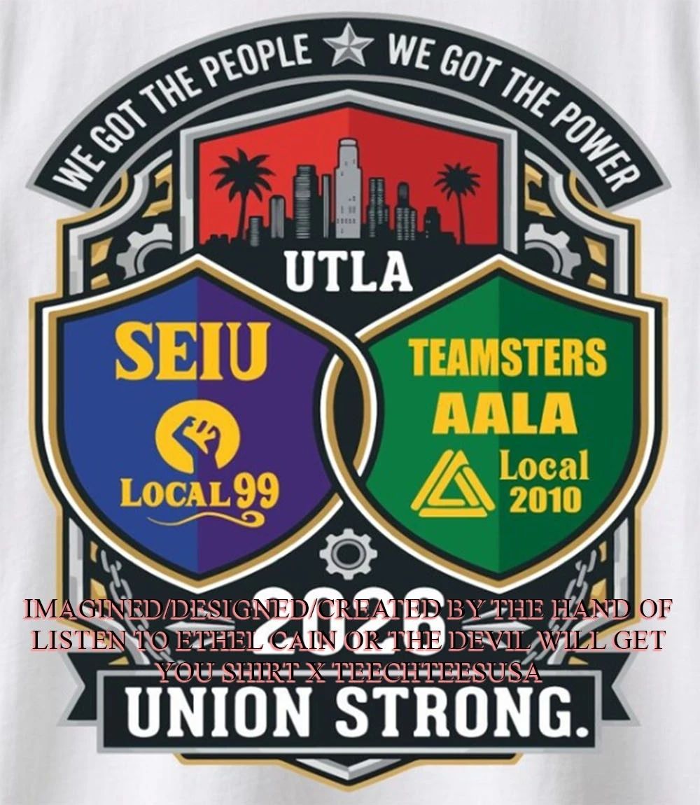 SEIU Local 99 Teamsters AALA Union Pride 2026 Union Strong shirt