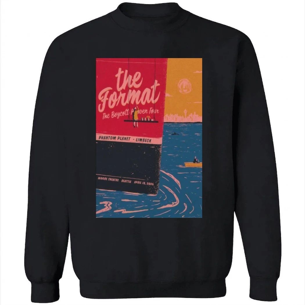 The Format April 13 2026 The Moore Theatre Seattle, WA Poster Shirt