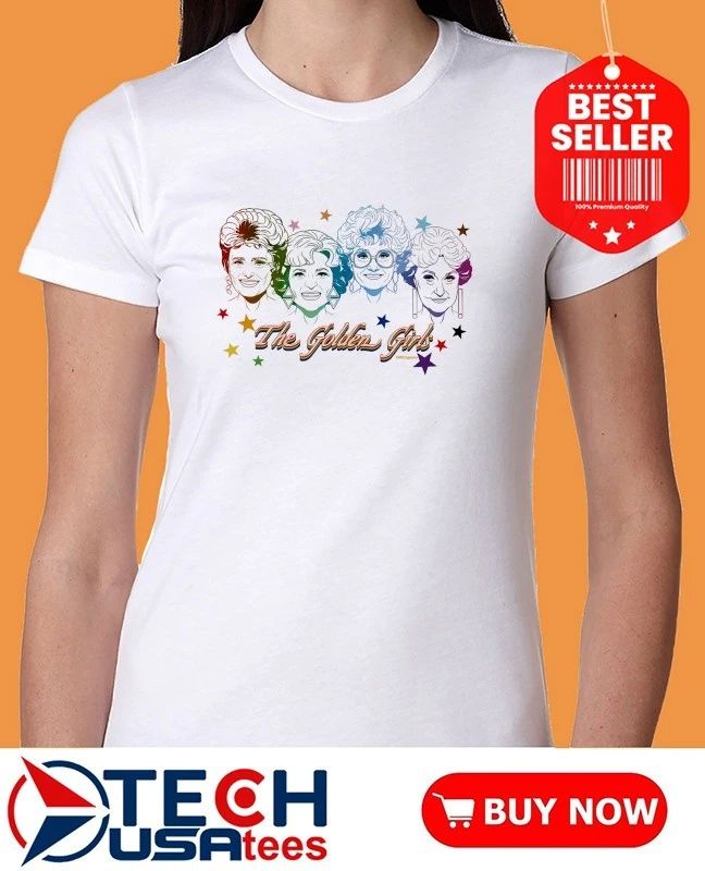 The Golden Girls colorful shirt