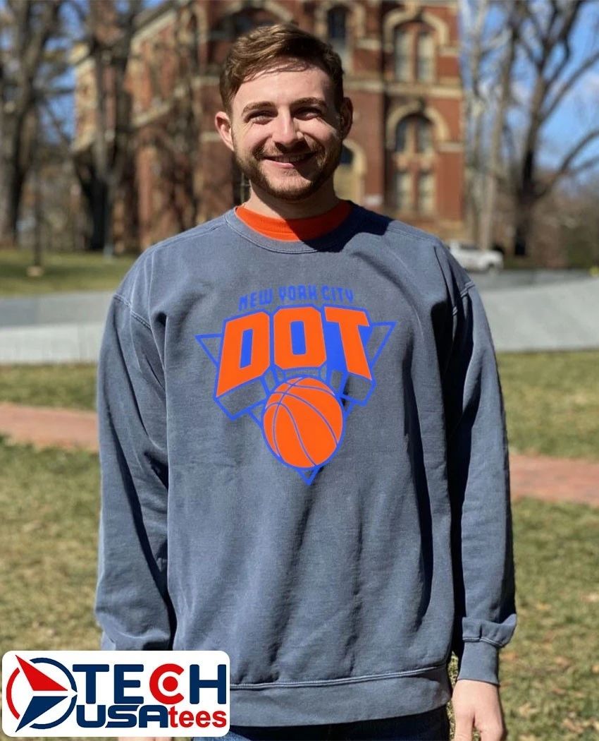 New York City DOT Knicks logo shirt