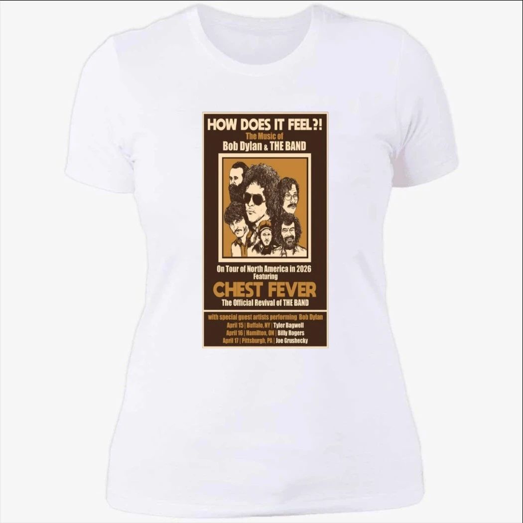 Chest Fever North America 2026 Tour Shirt