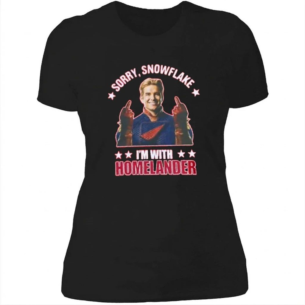 The Boys Season 5 Soldier Boy Sorry Snowflake I’m With Homelander Shirt