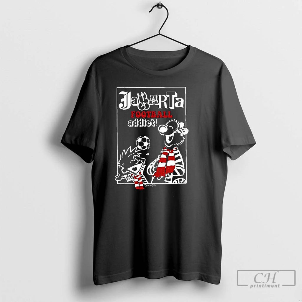 Classic Jakarta Football Addict T Shirts