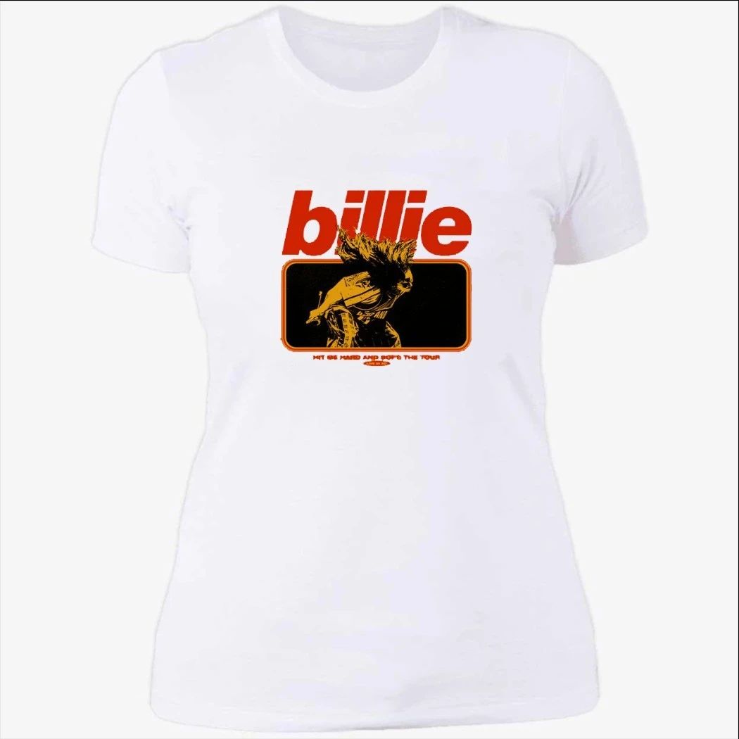 Billie Eilish Hit Me Hard And Soft The Tour Live in 3D Merch Live In 3D Hair Whip Mustard Shirt
