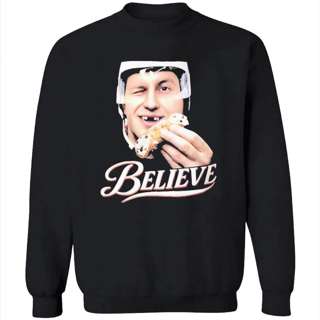 Jack Hughes Believe Flyers Shirt