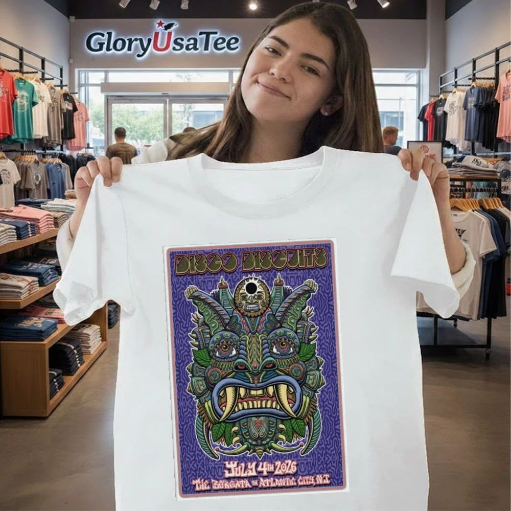 The Disco Biscuits Tour Atlantic City NJ On July 4 2026 Poster Shirt