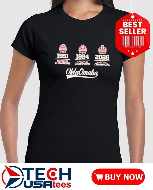 Oklahoma Sooners Baseball 3-Time National Champions banners shirt