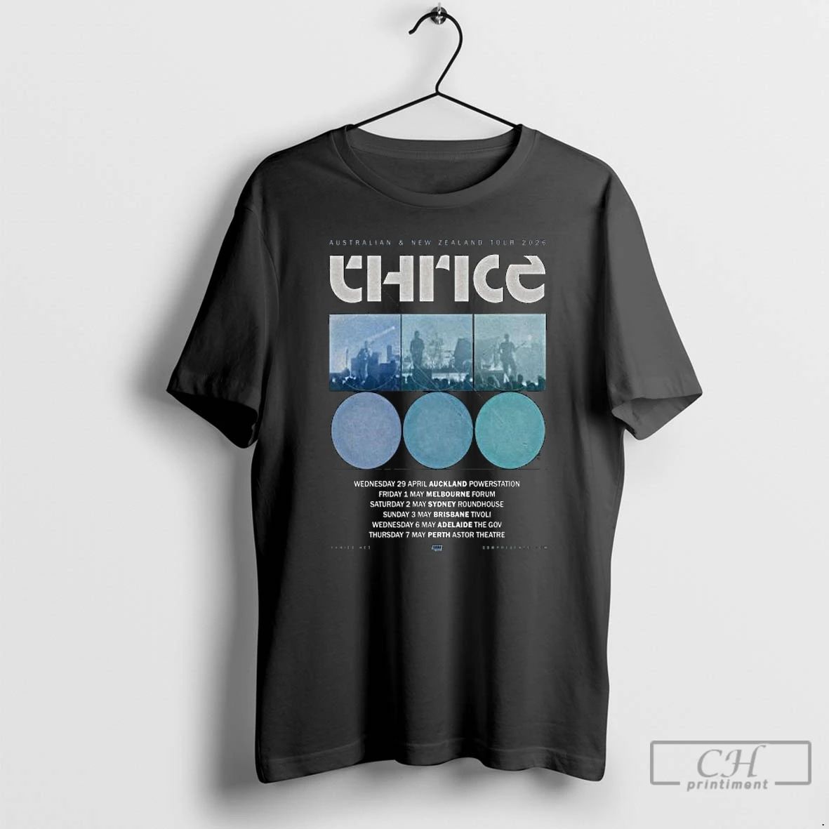 Classic Thrice Australia And New Zealand 2026 Event Long Sleve T Shirts