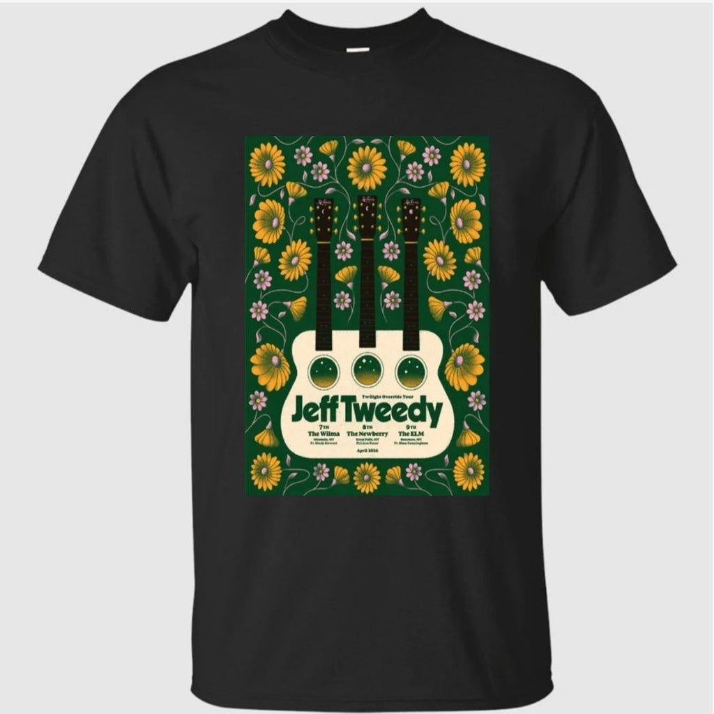 Jeff Tweedy Band Twilight Override Tour April 2026 Poster Shirt