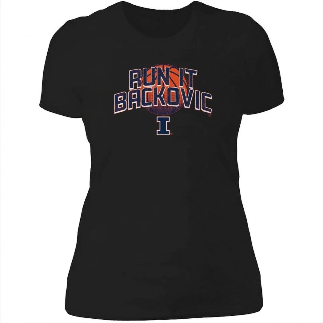 Illinois Basketball Run It Backovic Shirt