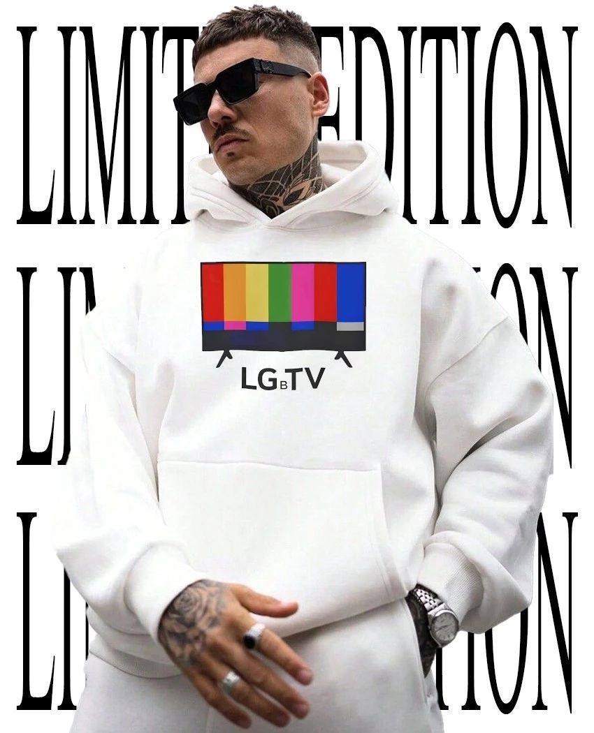 LGBT TV color bars retro tee