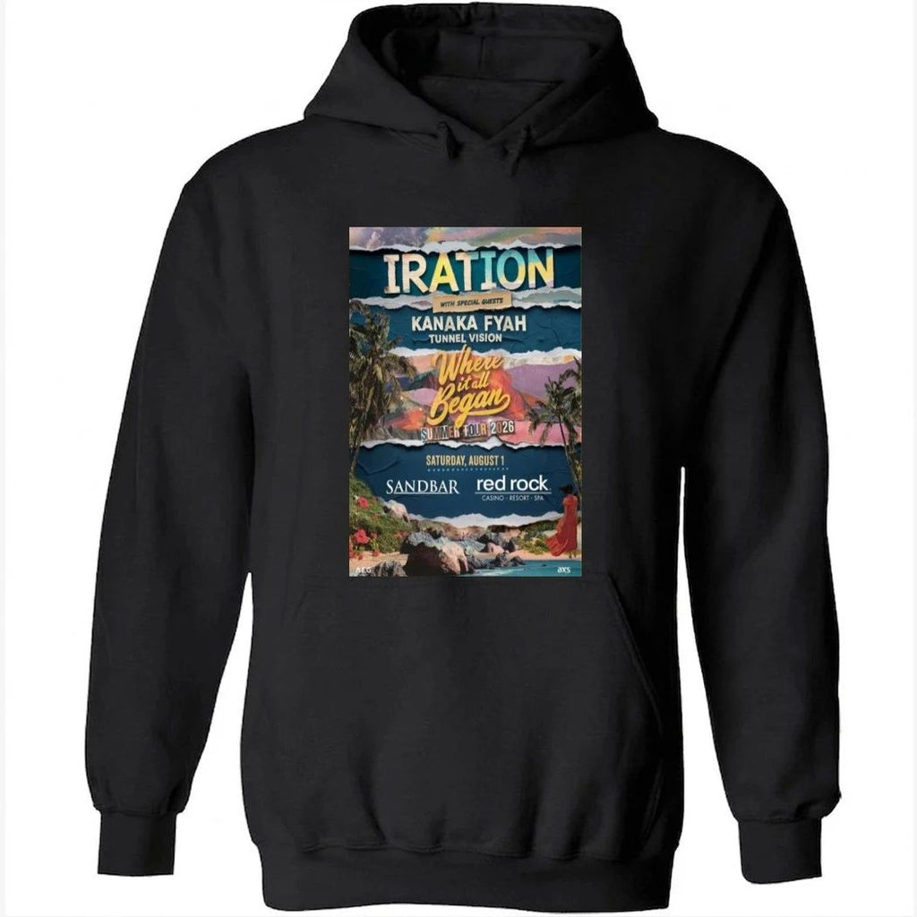 Iration Aug 1 2026 in Red Rock Casino Resort & Spa, Las Vegas, NV Concert Poster Shirt