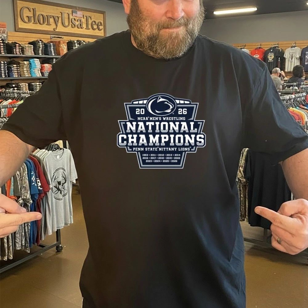 Penn State 2026 NCAA Wrestling National Champs T-Shirt
