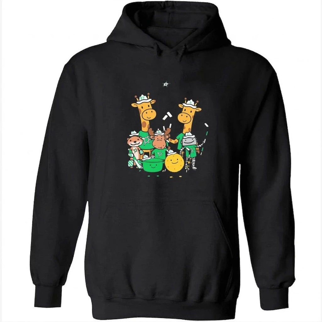 Dallas Stars Cartoon Group Illustration Shirt