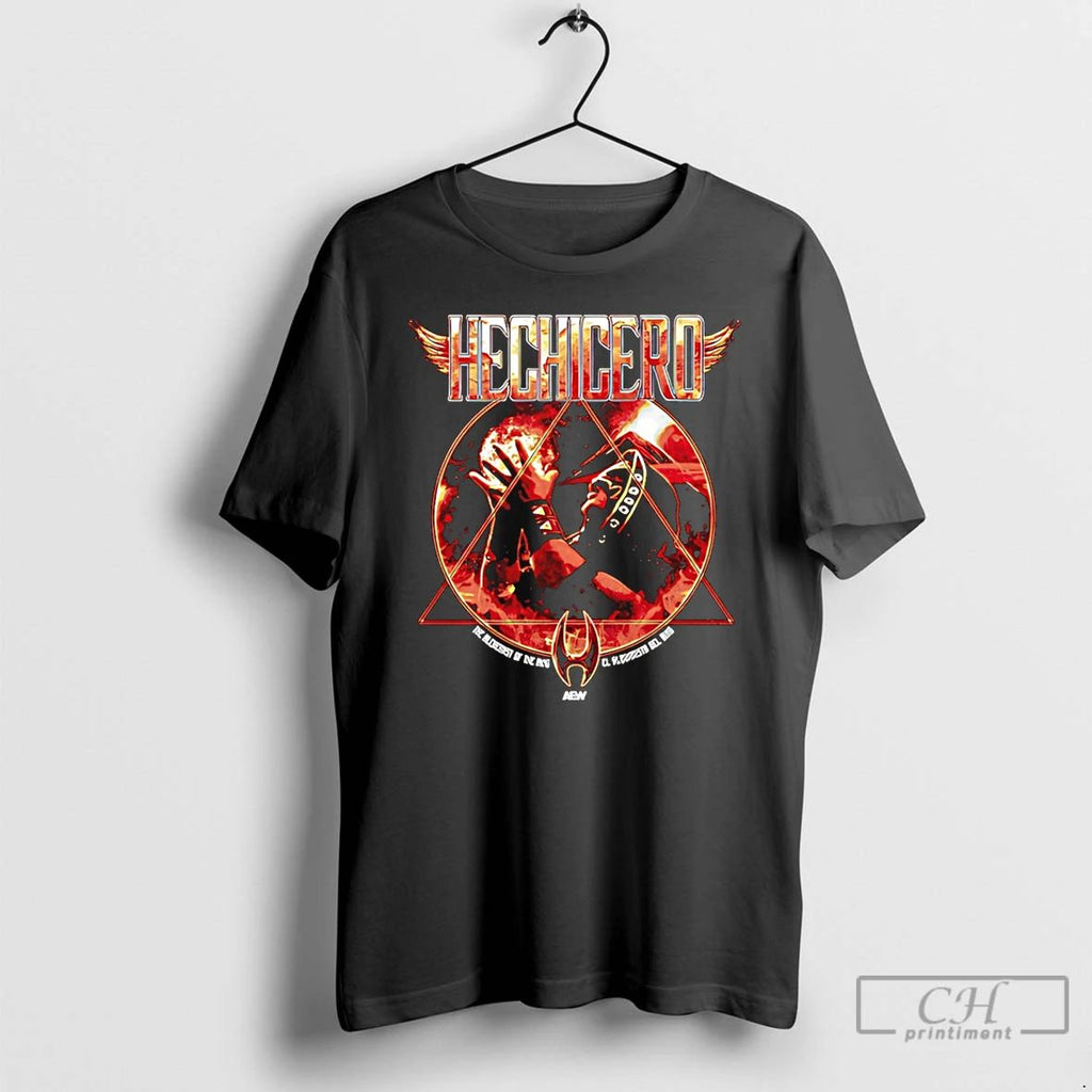 Classic Hechicero The Alchemist Of The Ring Aew T Shirts