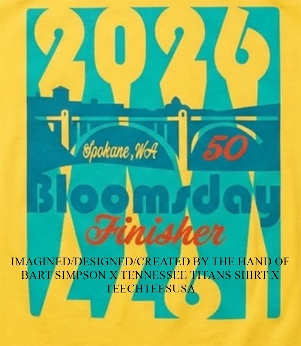 2026 50th Anniversary Bloomsday Finisher shirt