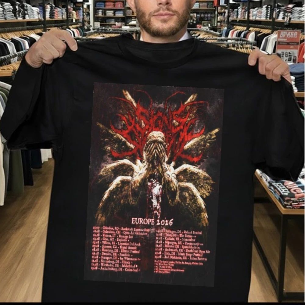 Signs Of The Swarm Europe Tour 26 Poster Shirt