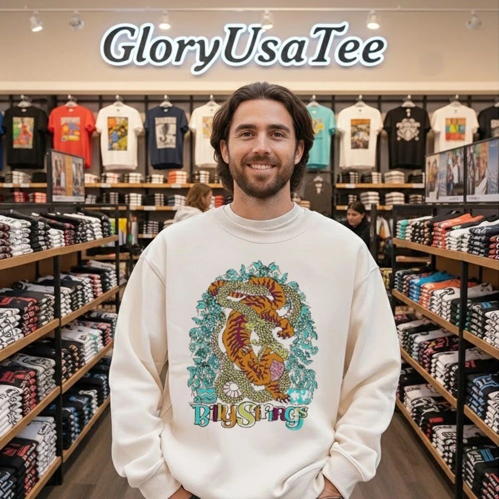Billy Strings Spring 2026 Tour Tiger Battle Shirt