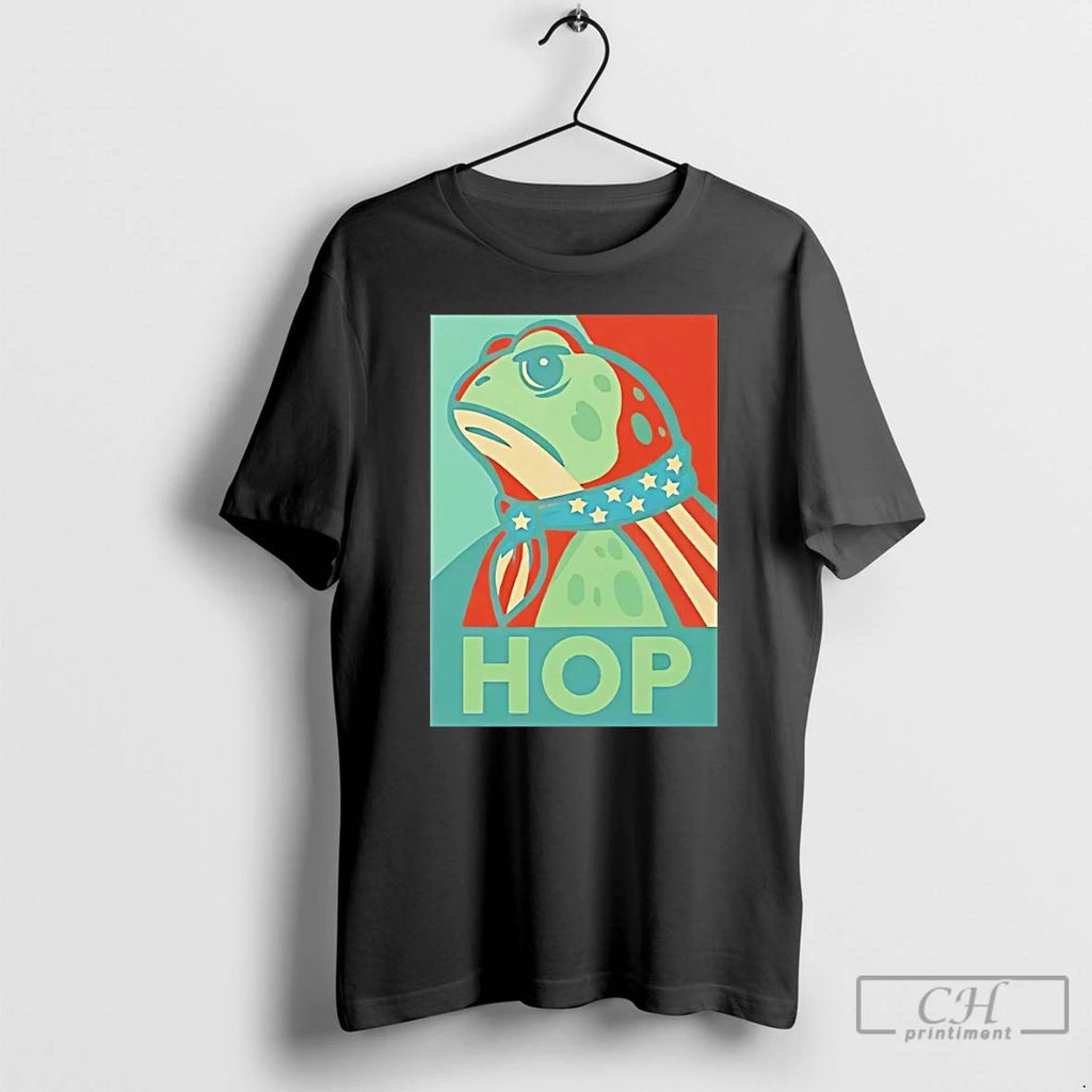 Classic Hop Portland Frog T Shirts