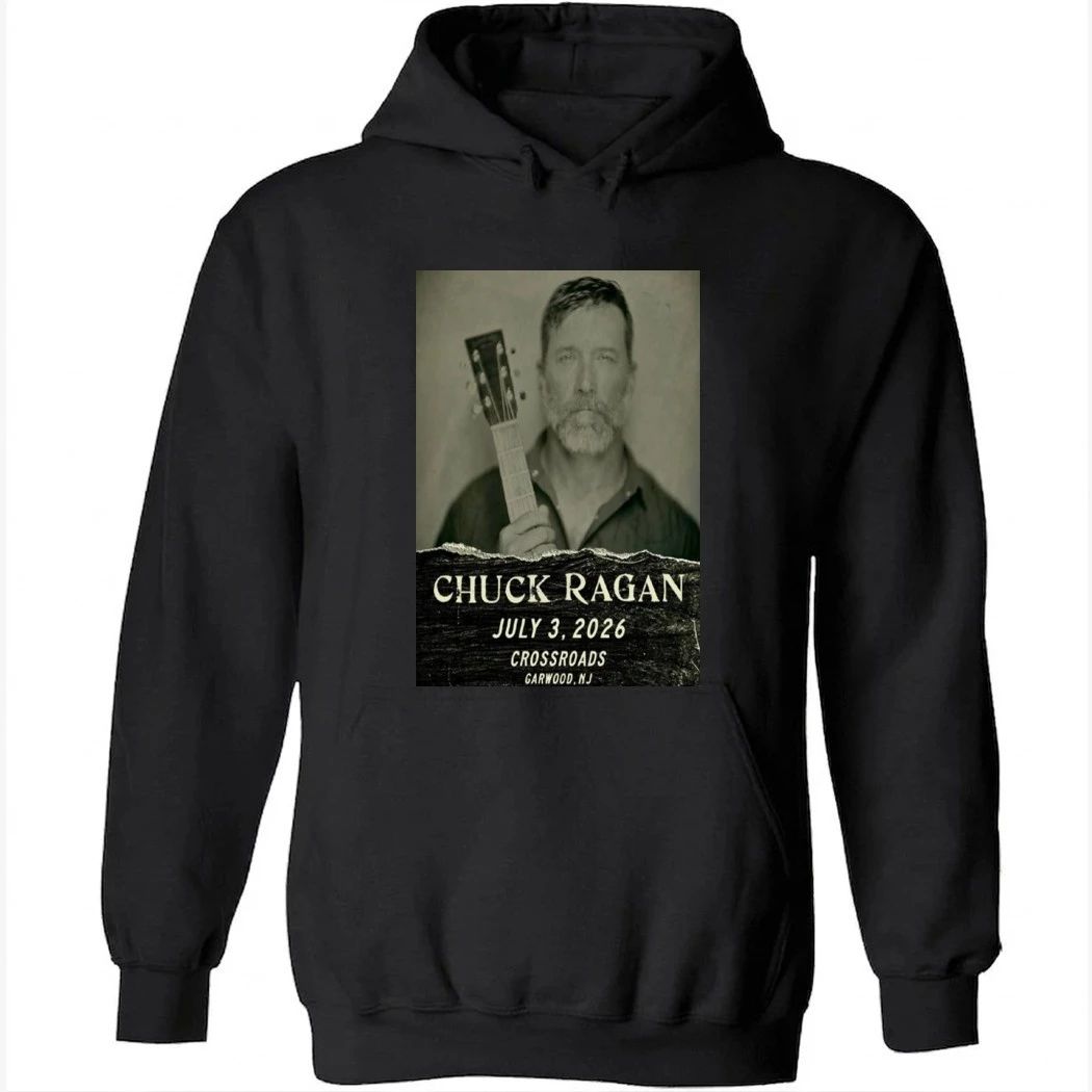 Chuck Ragan Crossroads July 3 2026 Garwood, NJ Concert Poster Shirt