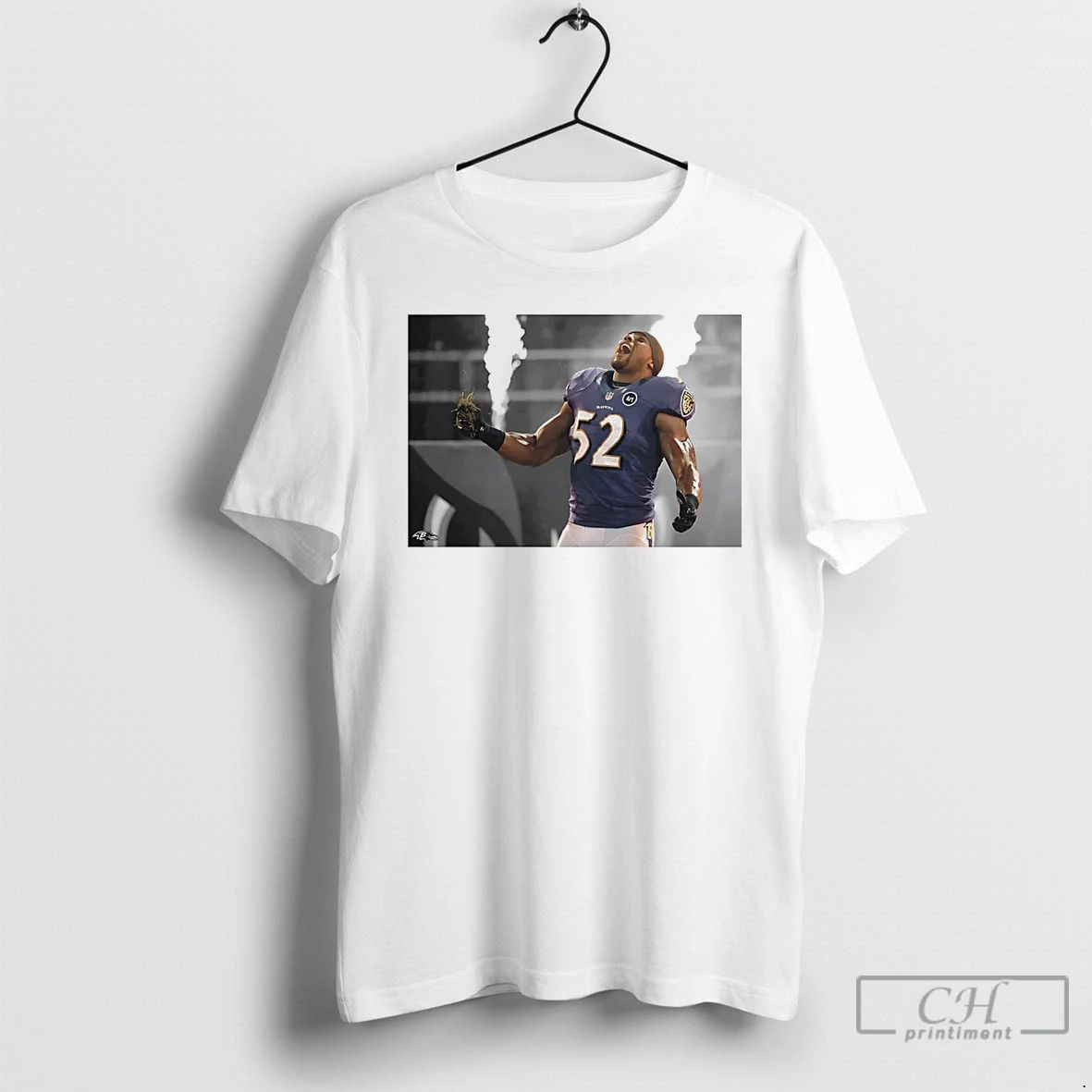 Premium Ray Lewis Celebration Scream Baltimore Ravens T Shirts