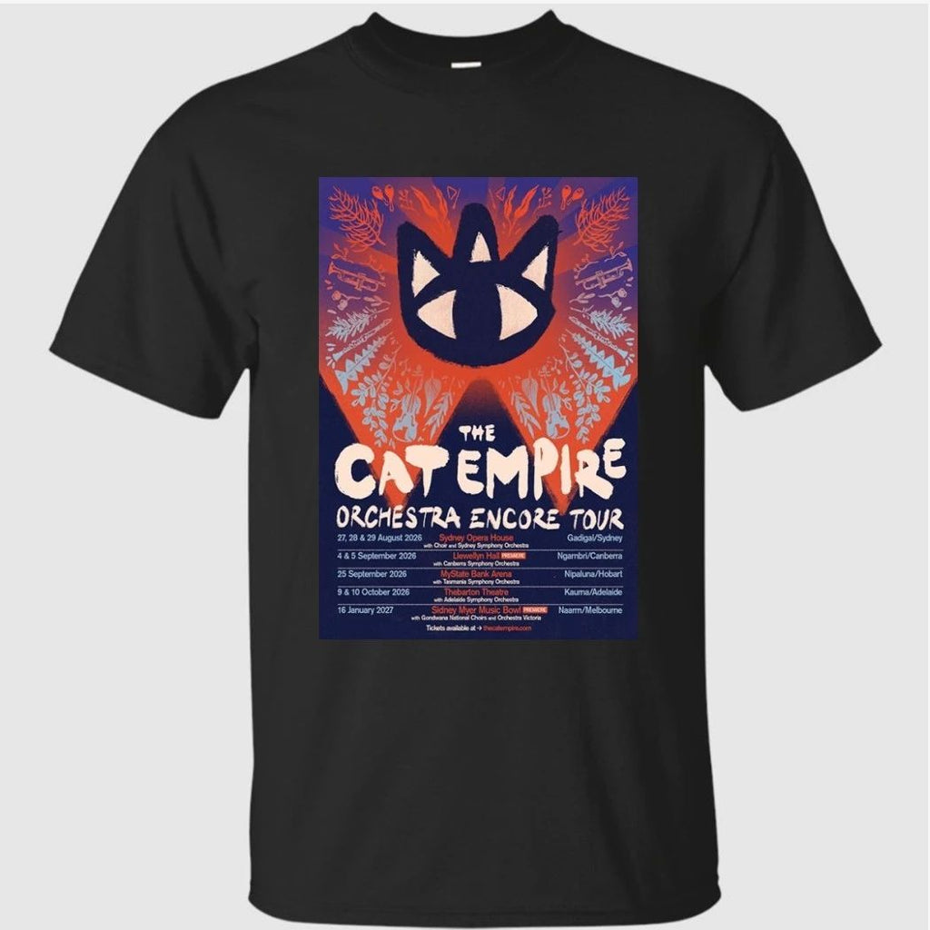 the Catempire Orchestra Encore Tour 2026 Poster Shirt