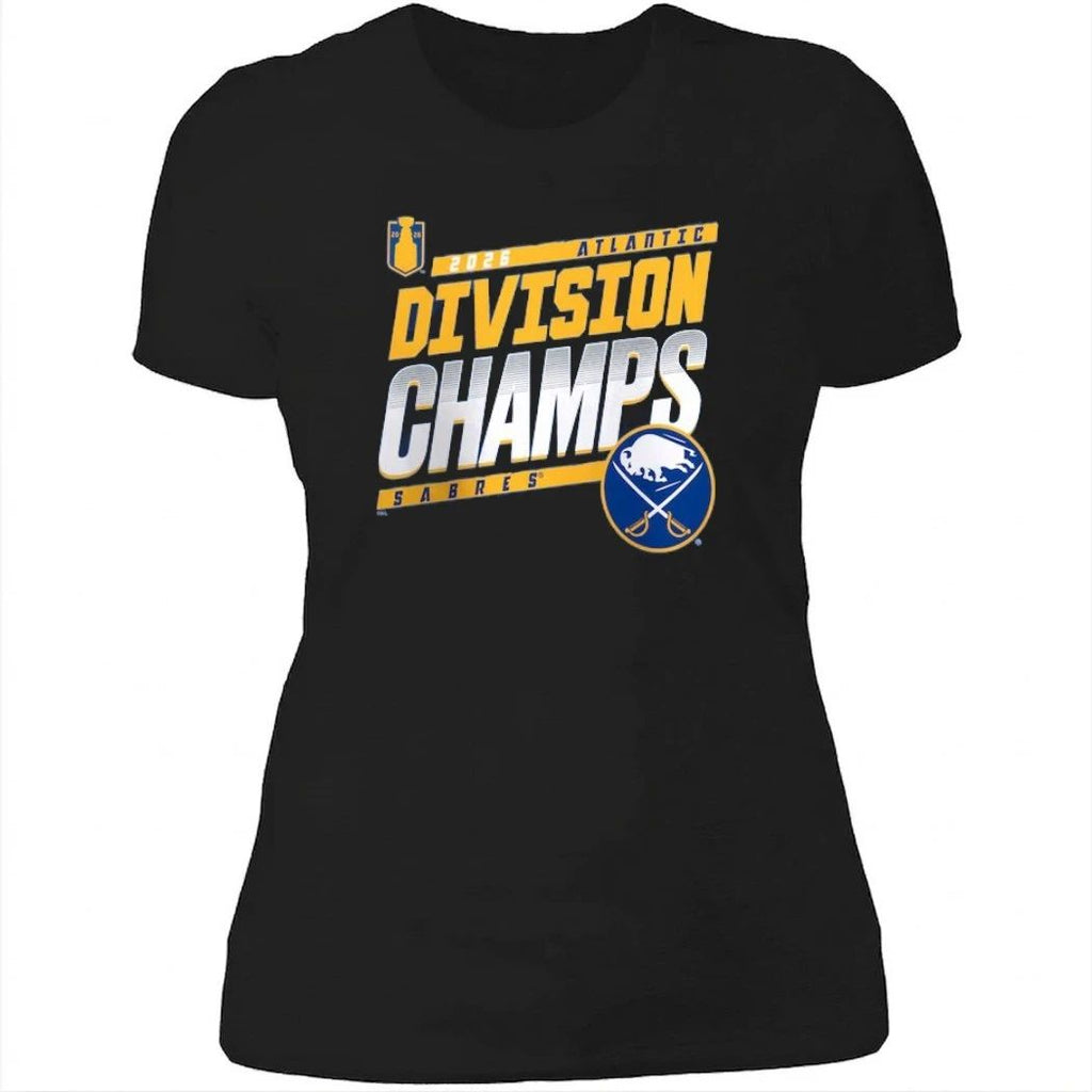 Buffalo Sabres Royal 2026 Atlantic Division Champions T-Shirt