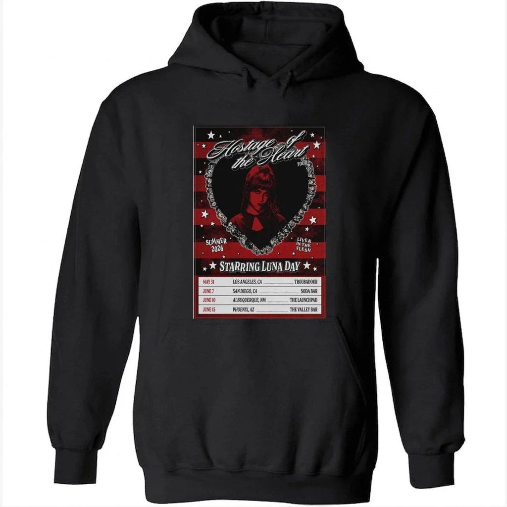 Luna Day The Hostage of the Heart Tour 2026 Poster Shirt