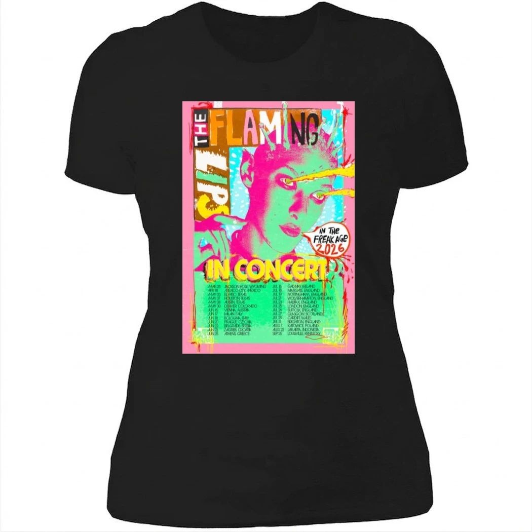 The Flaming Lips in Concert in The Greak Age 2026 Live Shirt