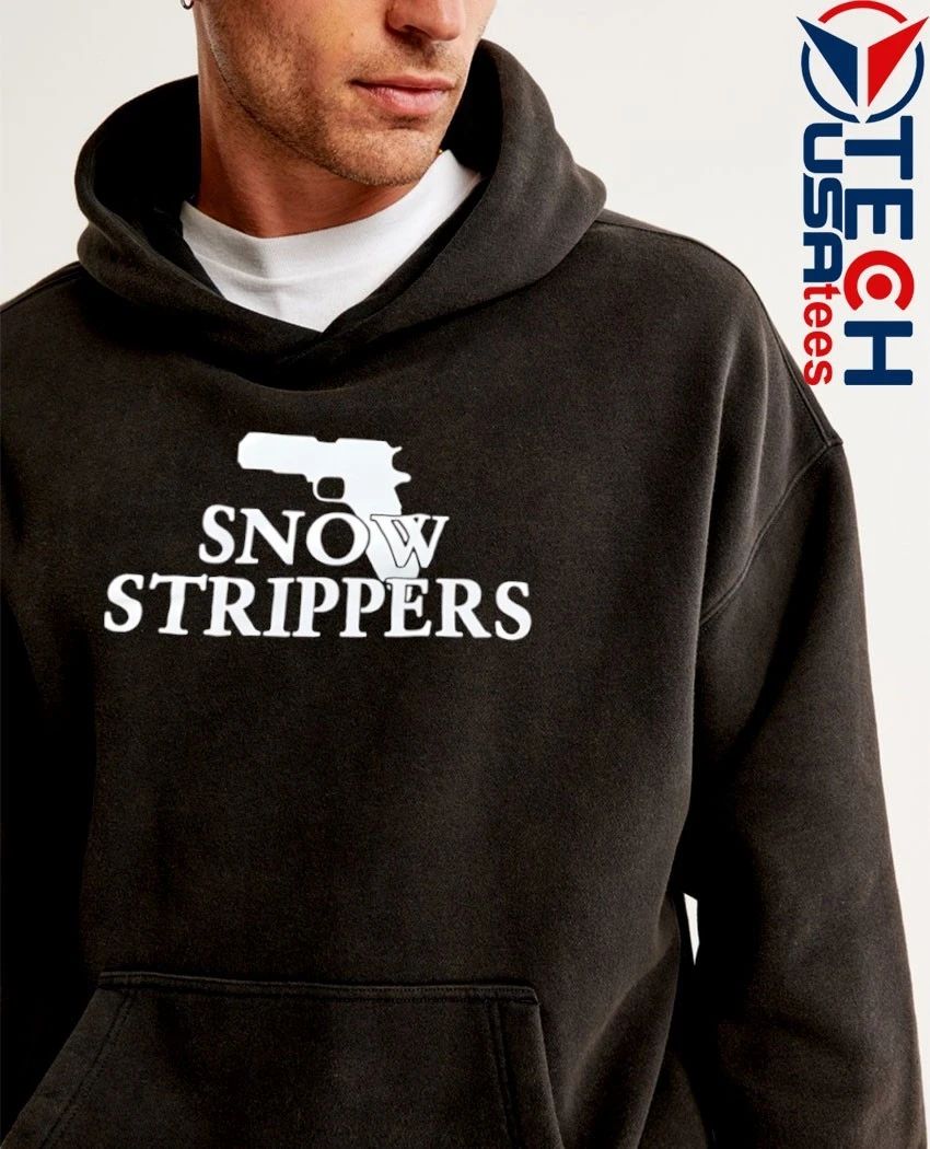 Snow Strippers gun shirt