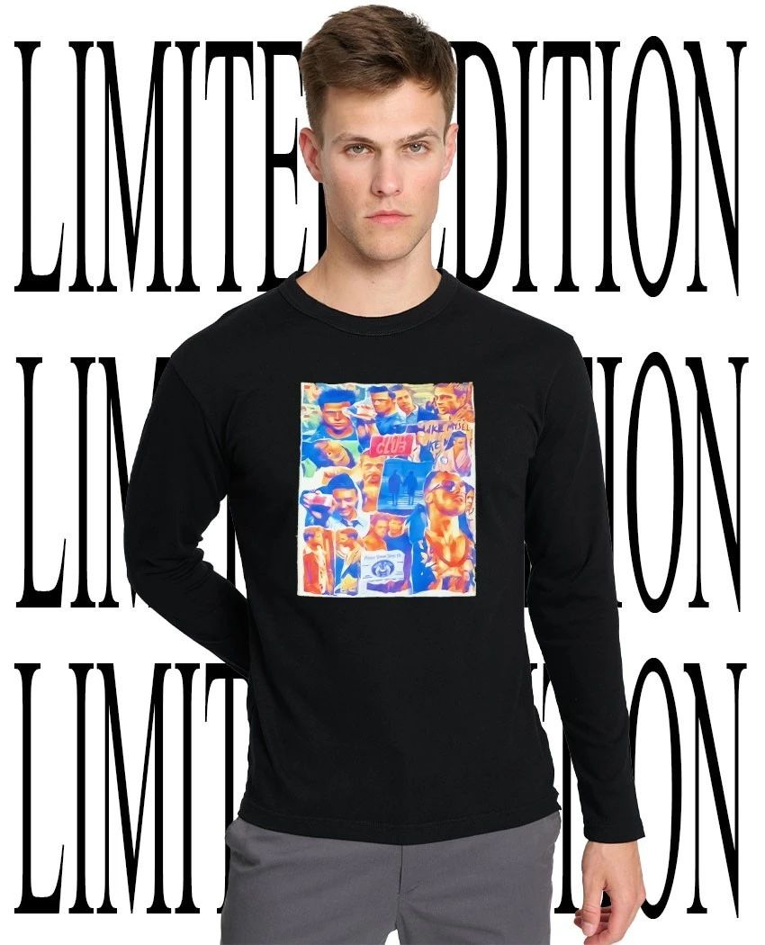 Tyler Durden Fight Club collage shirt
