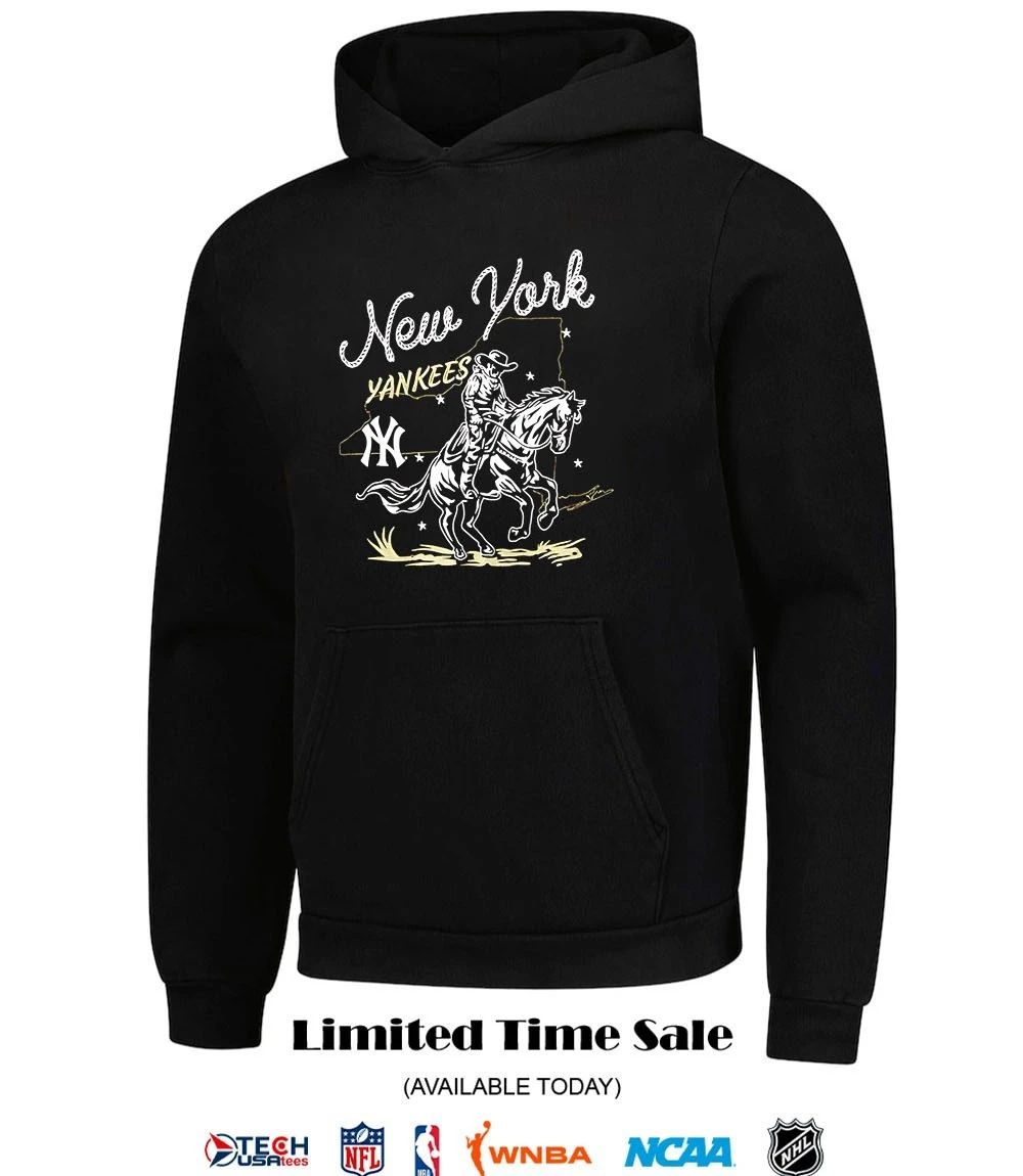 New York Yankees Hometown Cowboy riding horse shirt